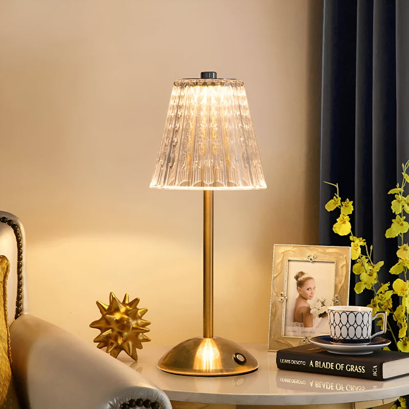 Lámpara de escritorio vintage inalámbrica - Iluminación de estilo sin cables
