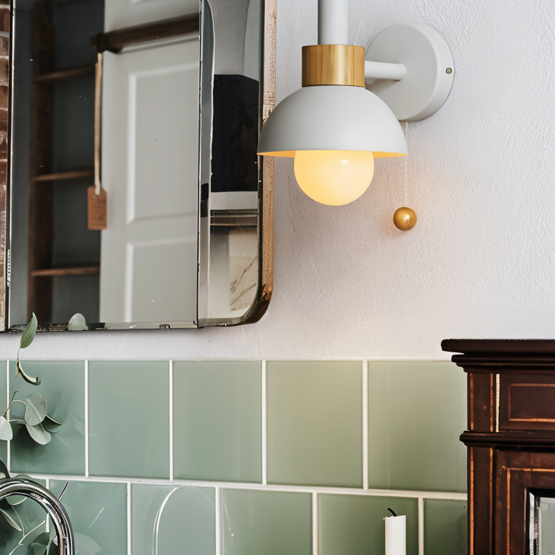 Lámpara de Pared Pastel para Dormitorio y Sala de Estar