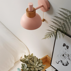 Lámpara de Pared Pastel para Dormitorio y Sala de Estar