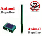 Repelente Ultrasonido de Animales Solar