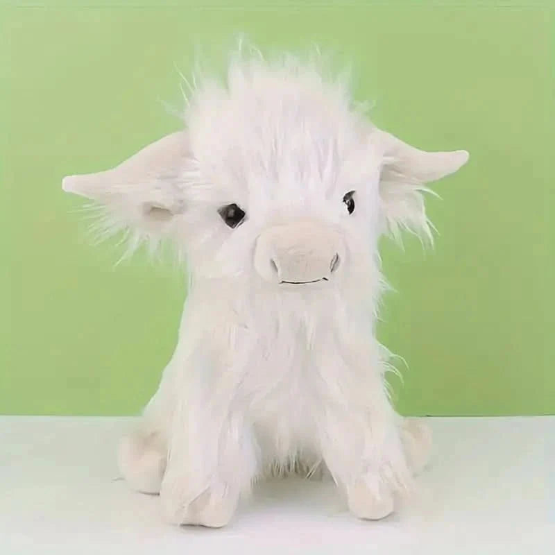 VACHE DES HAUTES TERRES DOUCE – Peluche douce pour les amis des câlins