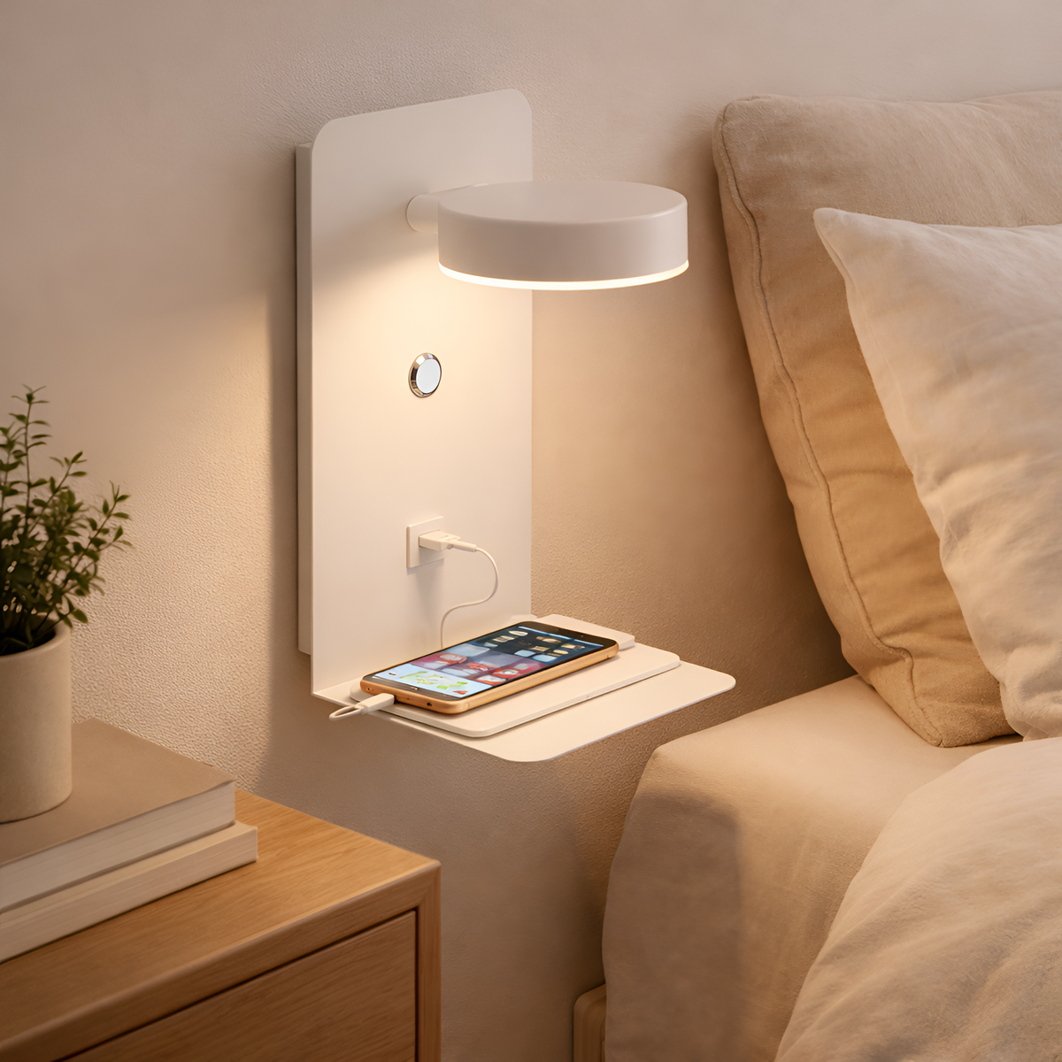 Maher - Lámpara de pared LED moderna