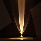 Lámpara de Mesa Proyector Crystal Eye Marsman