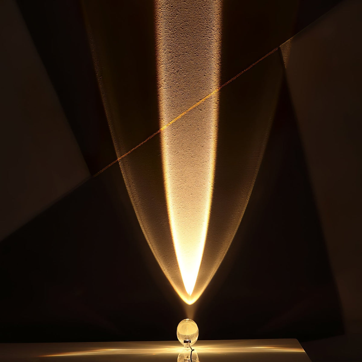 Lámpara de Mesa Proyector Crystal Eye Marsman
