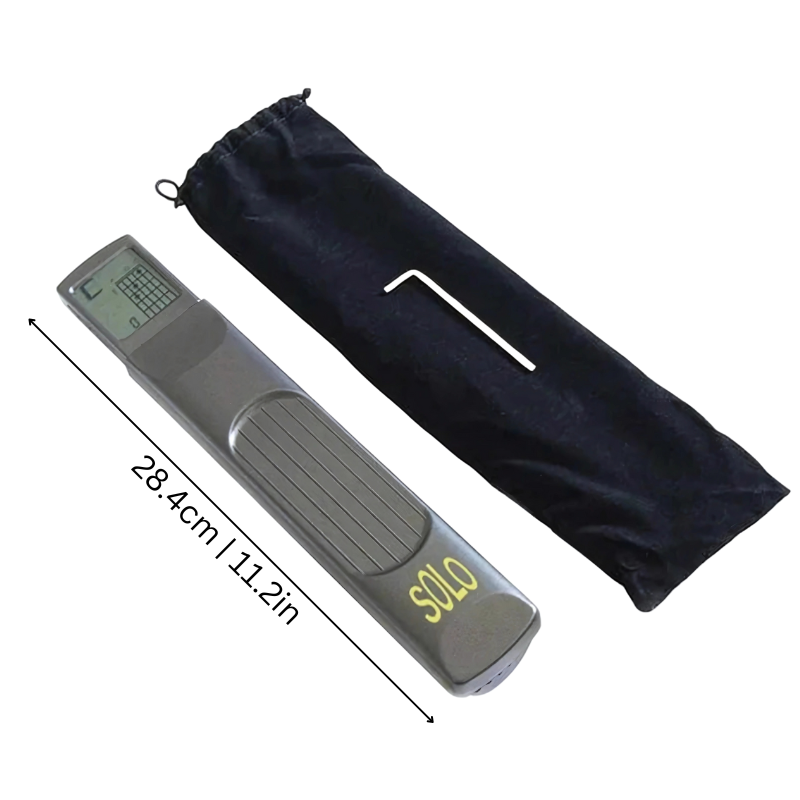 Entrenador de Guitarra de Bolsillo | Cuerdas de Acero Real, Tensión Ajustable y 400+ Acordes para Principiantes y Práctica en Movimiento