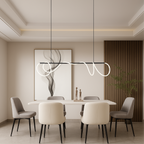 Lyvora | Lámparas de techo LED en forma ondulada