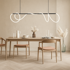 Lyvora | Lámparas de techo LED en forma ondulada