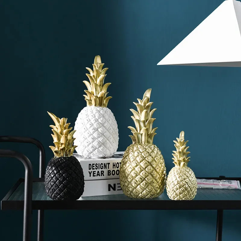 Decoración del Hogar Piña Dorada