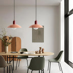 Lámpara Colgante Macaron Bauhaus Moderna – Pantalla de Hierro