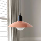 Lámpara Colgante Macaron Bauhaus Moderna – Pantalla de Hierro