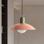 Lámpara Colgante Macaron Bauhaus Moderna – Pantalla de Hierro