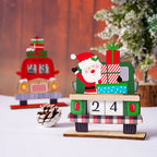 Calendario de Adviento con motivo de Papá Noel