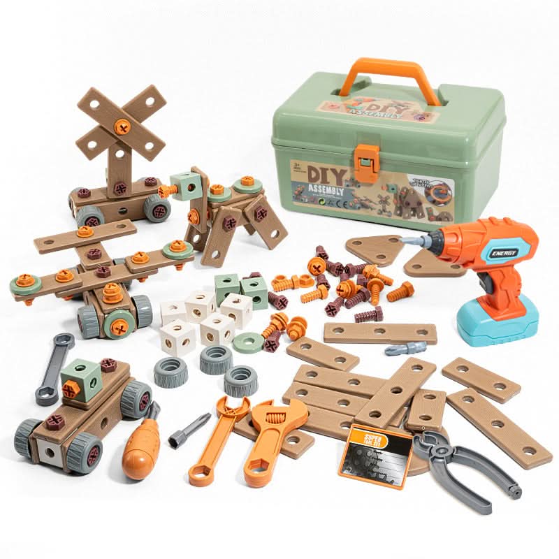 BUILDMASTER – Juego de herramientas para niños creativos a partir de 3 años