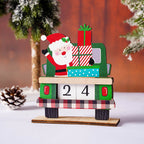 Calendario de Adviento con motivo de Papá Noel