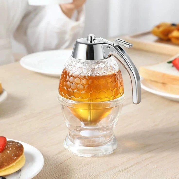 Dispensador de Miel Elegante – Para una Dosificación Perfecta