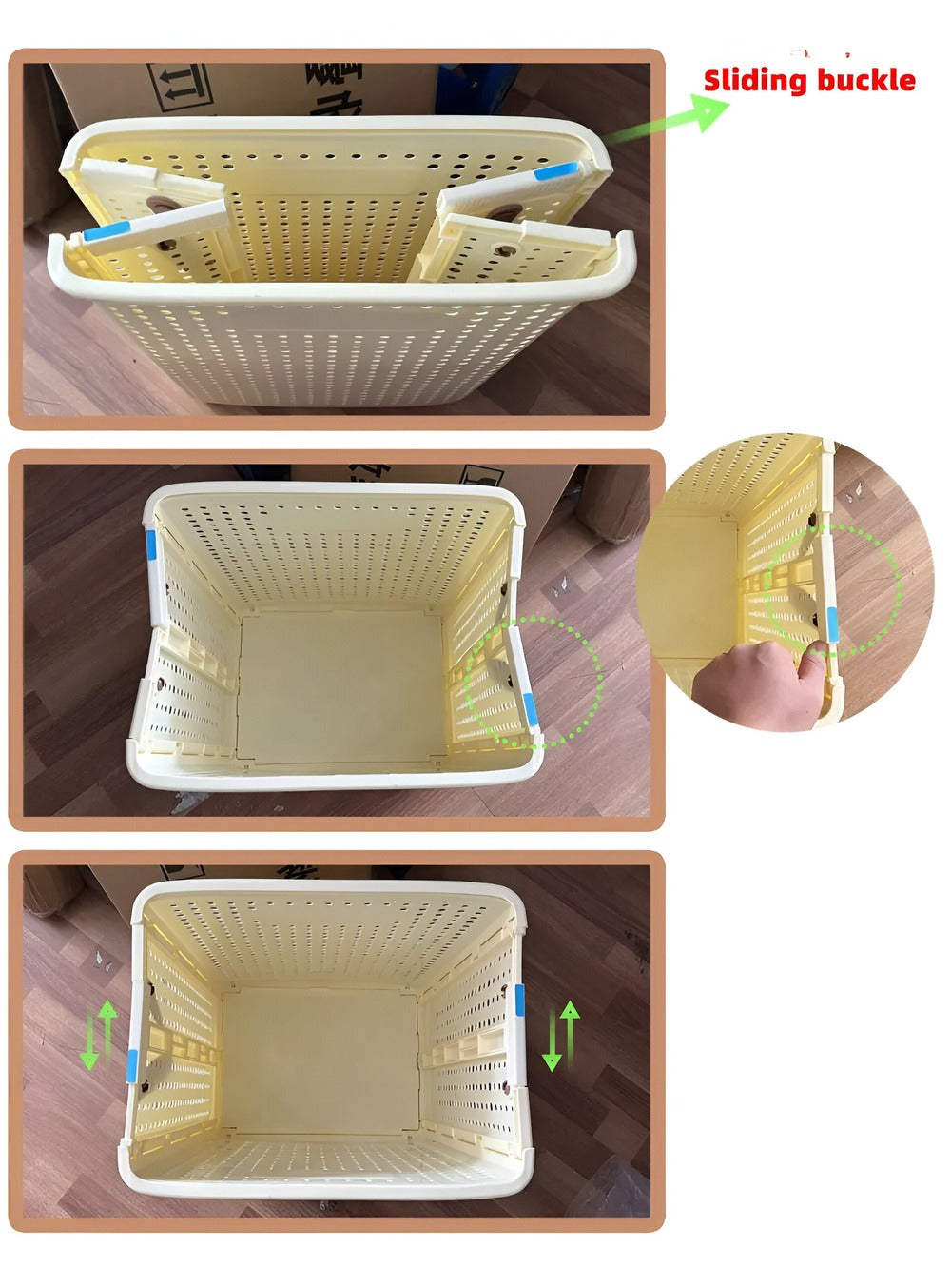 Cesta de Ropa Plegable RollEase – Con Ruedas, Compacta y Duradera para un Transporte Fácil