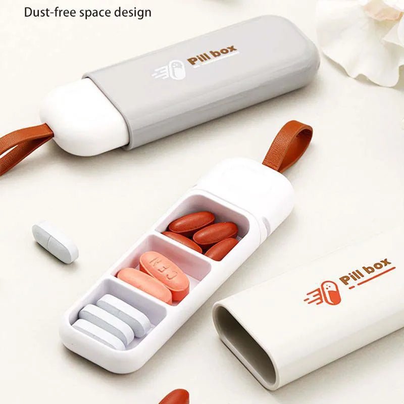 MEDIPORT – Estuche de viaje para pastillas de tamaño compacto