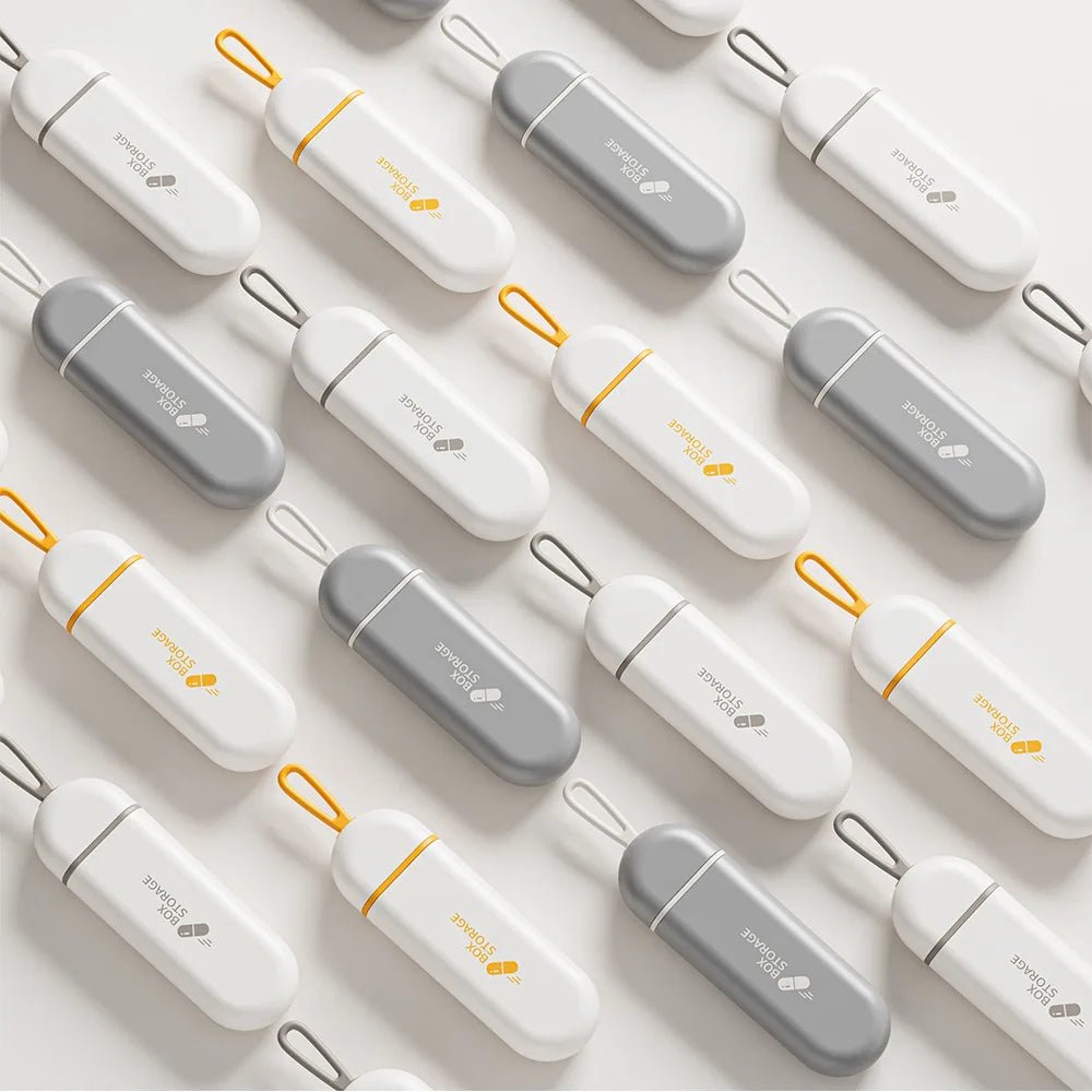 MEDIPORT – Estuche de viaje para pastillas de tamaño compacto