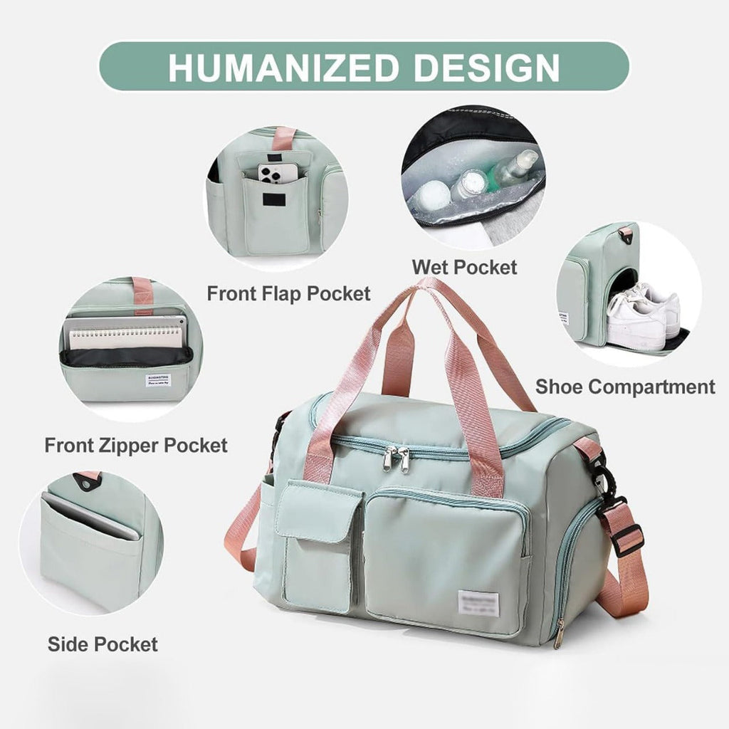 Bolsa de viaje Sport-Duffle | Varios compartimentos con compartimento para zapatos
