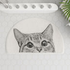 Alfombra de Baño Gatito Espiando