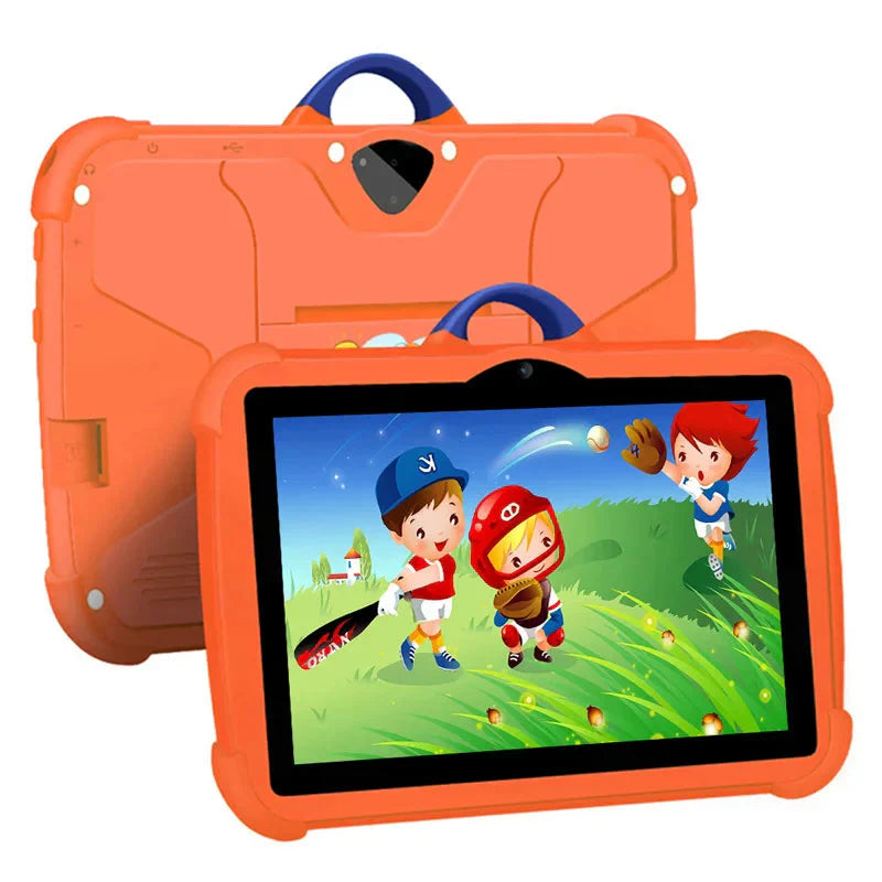 Tableta Infantil de 7 Pulgadas Verde 4GB RAM 64GB ROM Para Niños Android