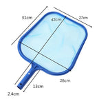 AquaSift Red de Piscina con Mango Telescópico | Red para Hojas para Piscina y Estanque | Red Robusta | Limpieza para Piscina y Spa