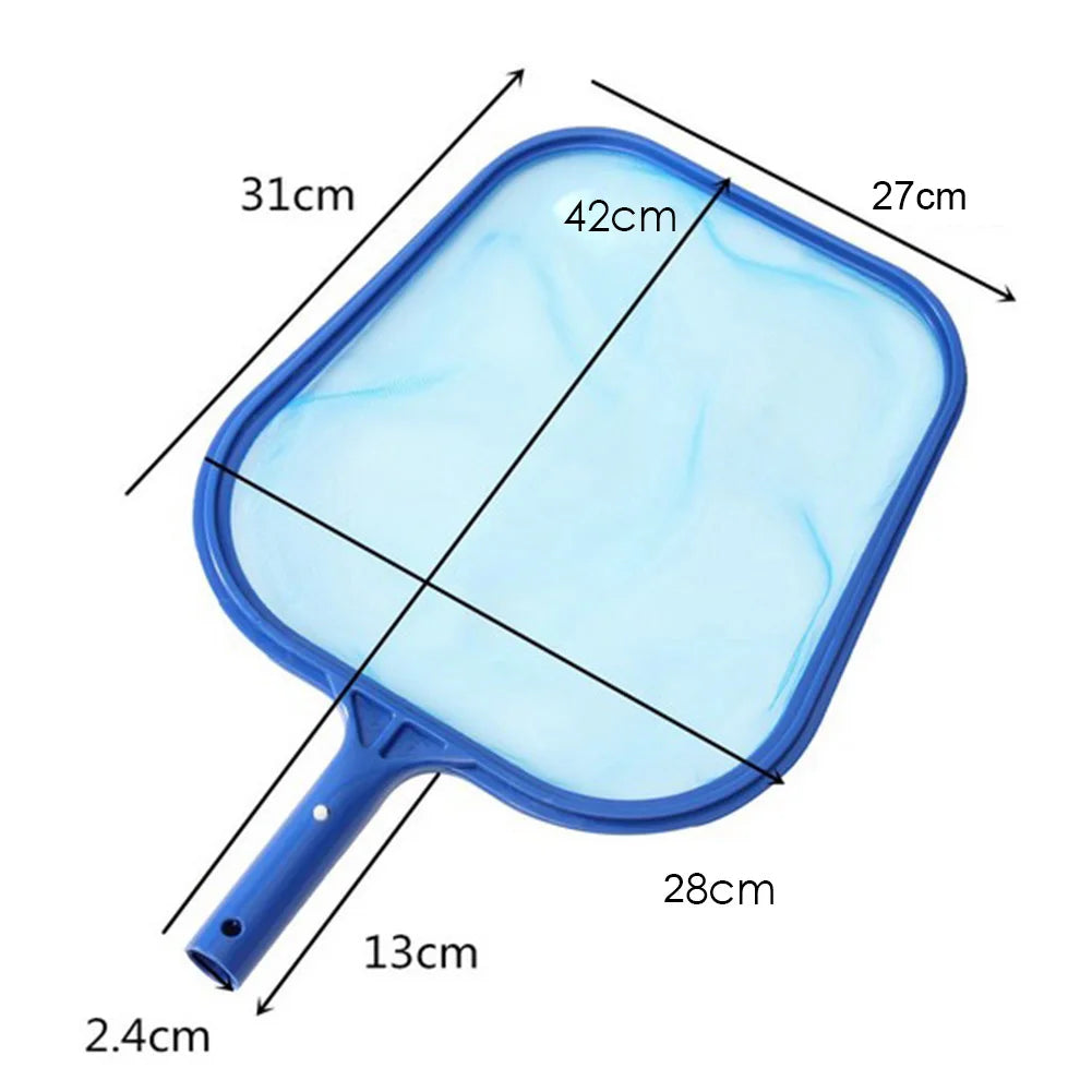 AquaSift Red de Piscina con Mango Telescópico | Red para Hojas para Piscina y Estanque | Red Robusta | Limpieza para Piscina y Spa