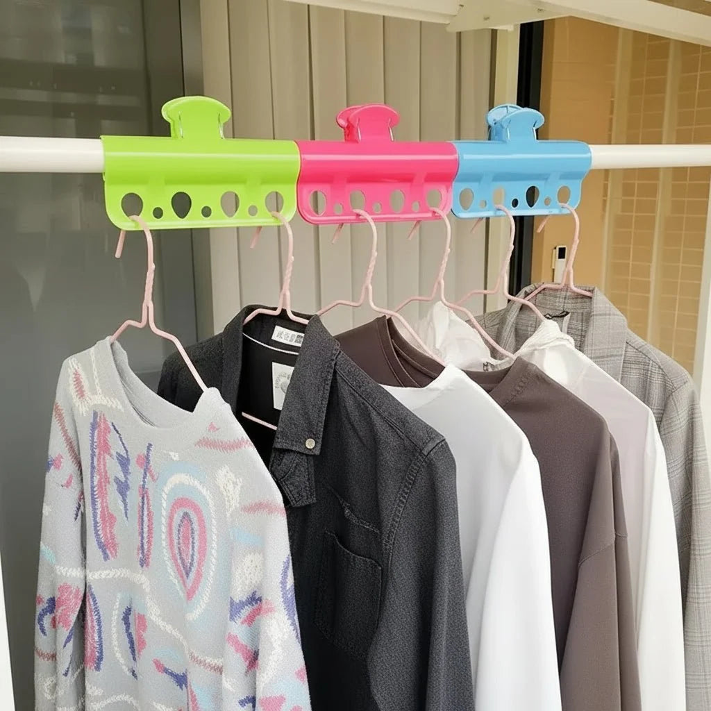 FIXHOLD – Clip para cuerda de ropa con sujeción segura en viento