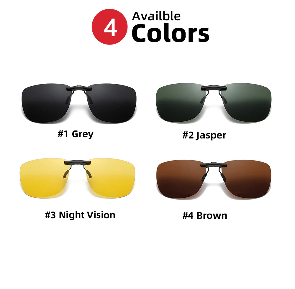 Gafas de sol Clip-On polarizadas UV400