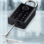 SAFELUX – Candado de exterior con sensor de huellas dactilares