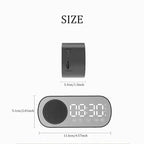 Despertador digital con altavoz Bluetooth y radio FM