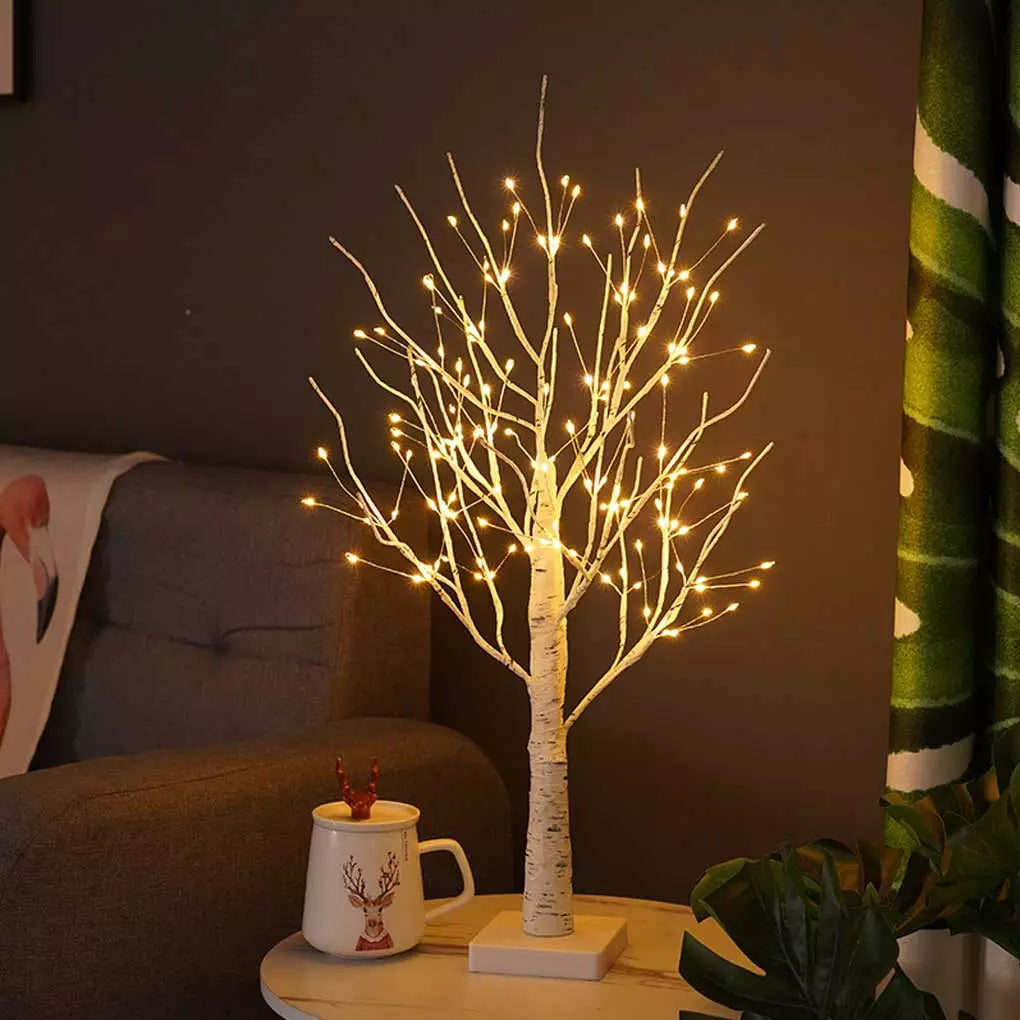 Árbol Iluminado Acogedor - Para una Ambiance Cálida y Agradable