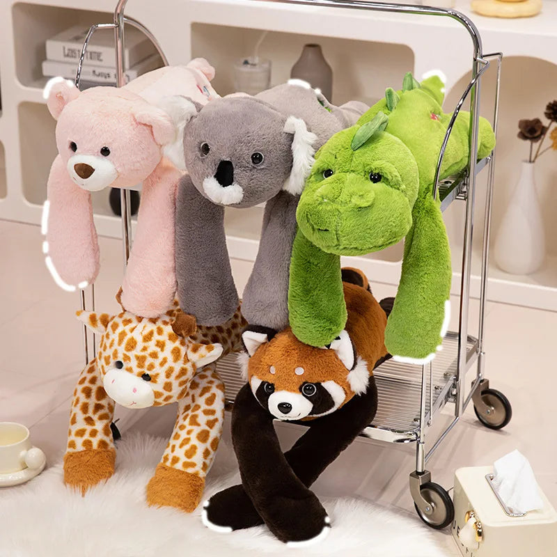 Peluche de Animales con Brazos Largos – Suave, Acogedor y Versátil