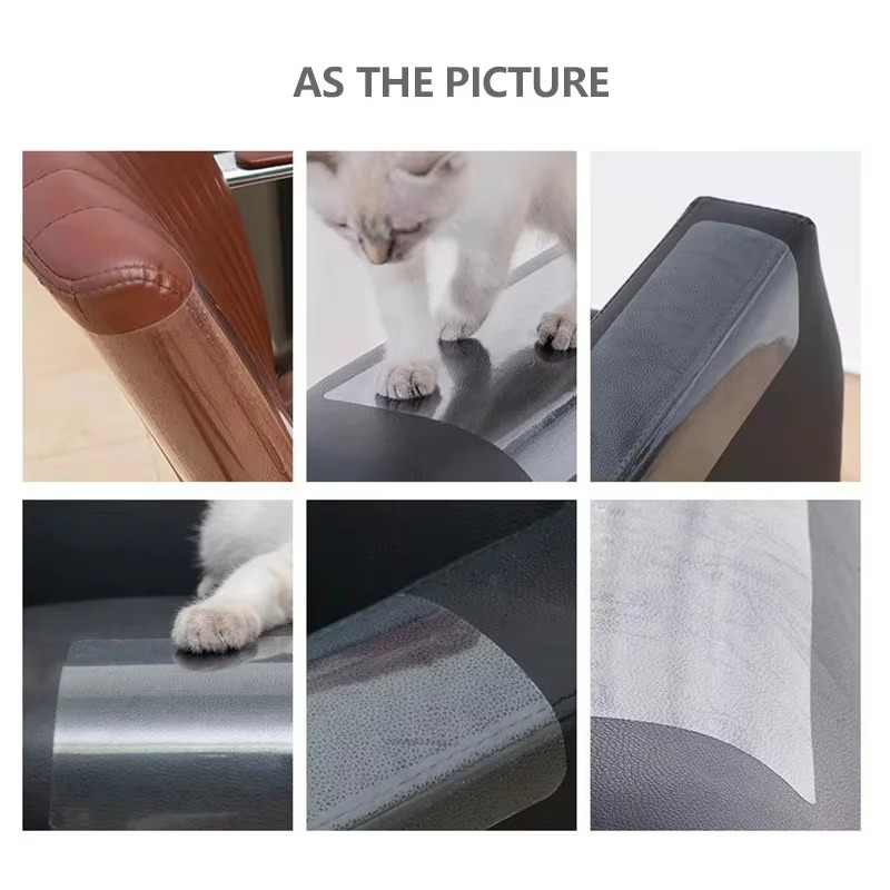 Escudo Autoadhesivo para Rasguños de Gato en Muebles - 6.5ft/9.8ft