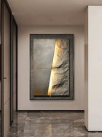 Nueva Lámpara de Pared de Porcelana LED con Textura de Roca