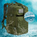 TrailPro Mochila Táctica Commando 30L+ Mochila para Acampar, Pescar y Cazar