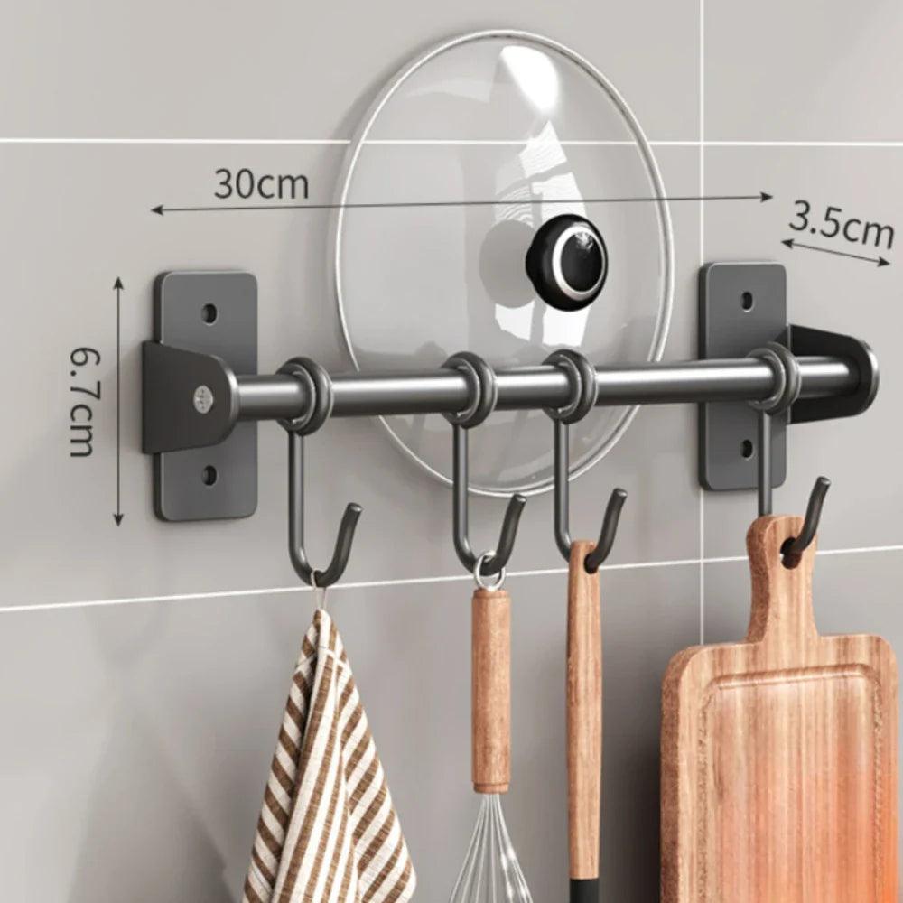 WallRack - Elegante estante de pared para una cocina organizada