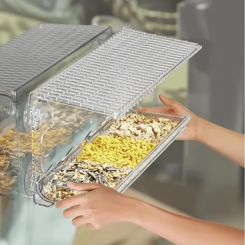 SKYVIEWFEED – Estación de alimentación para aves silvestres con ventana transparente