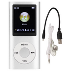 Reproductor MP3 compacto y de alta resolución con una pantalla LCD de 18