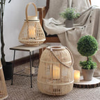 Lámparas de Rattan