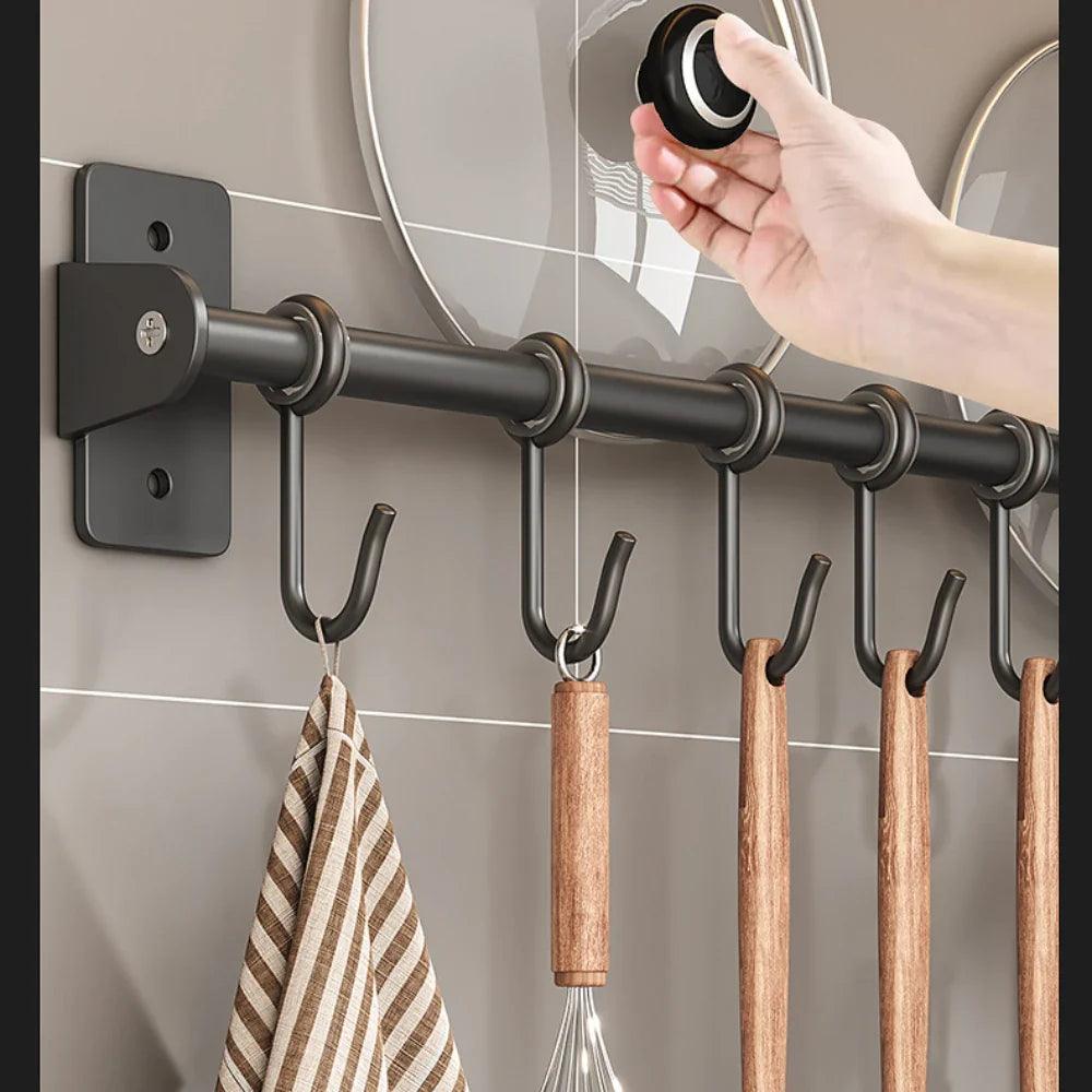 WallRack - Elegante estante de pared para una cocina organizada