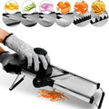 Cortador de verduras SchnittProfi | Mandolina ajustable | Cuchillas de acero inoxidable | Para patatas, tomates y más