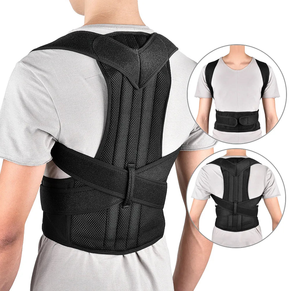 Cinturón Corrector de Postura con Soporte Lumbar
