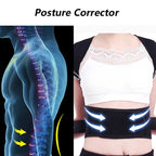 Cinturón Corrector de Postura con Soporte Lumbar