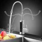 Grifo de Cocina Eléctrico con Agua Caliente Instantánea, 3000W, 30-60°C