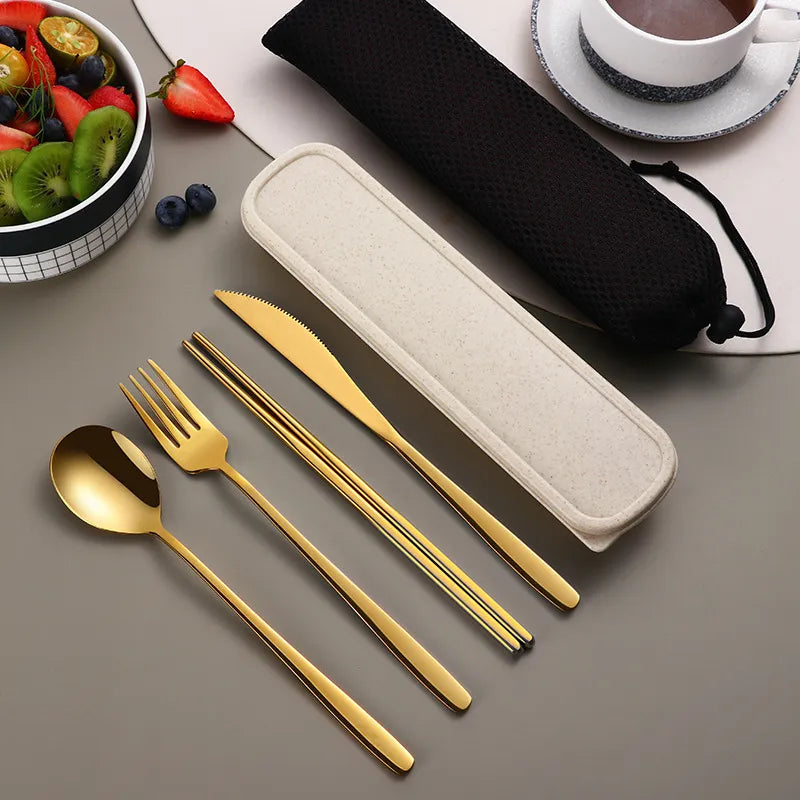 Conjunto de cubiertos de acero inoxidable 304