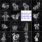 Figuras de bolas de cristal de animales súper lindas