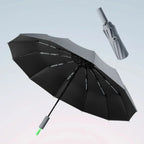 WeatherGuard – Paraguas de bolsillo resistente al viento y al agua
