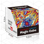 Cubo Magnético Transformable | Juguete de Puzzle Transformable | Multicolor