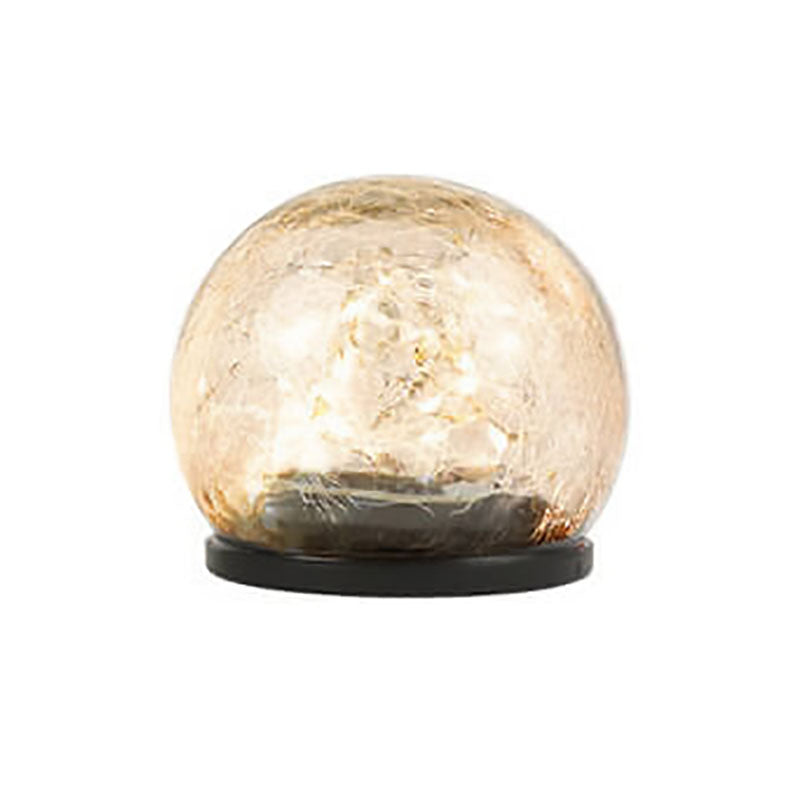 Luz de Paisaje Exterior LED Solar Moderna Minimalista de Vidrio